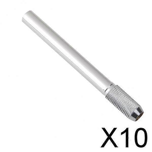 4-10 stk justerbar blyantpennholder i aluminiumslegering 10 Pcs