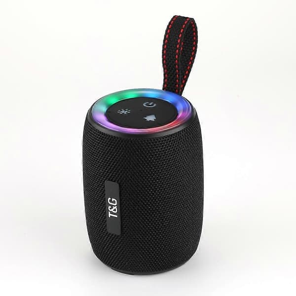 T&G TG434 ulkokäyttöön tarkoitettu kannettava langaton Bluetooth-kaiutin Svart