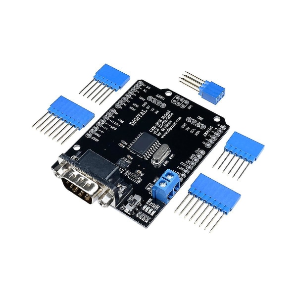 MCP2515 Can Bus Shield Board SPI Interface Connector Udvidelsescontrollermodul DC 5V-12V til Seeeduino