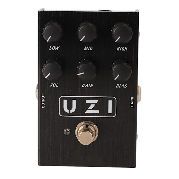 Elgitarreffekter Drive Pedal Effector Simulerar gitarrdistorsion och overdriveeffekter AN 35 Black 0.4