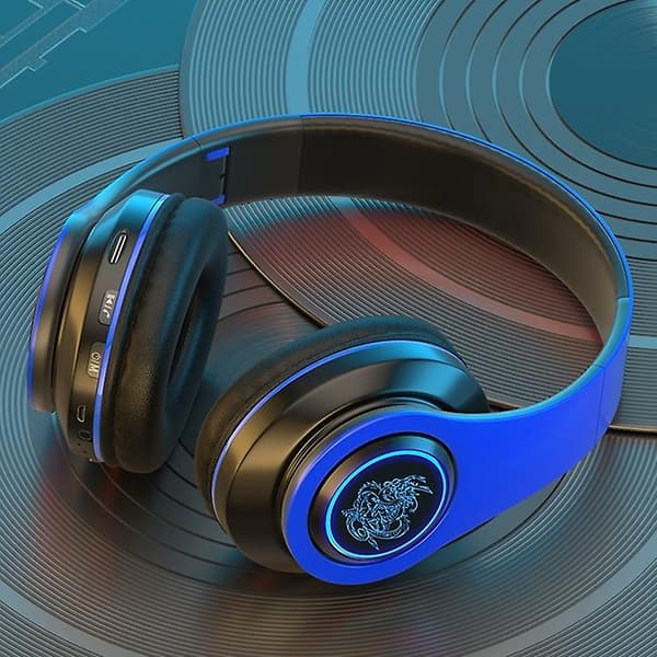 B39 Trådløst Bluetooth-hodesett Blue