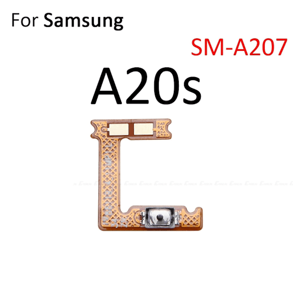 Strømknapp Flexkabel for Samsung Galaxy A20s SM-A207