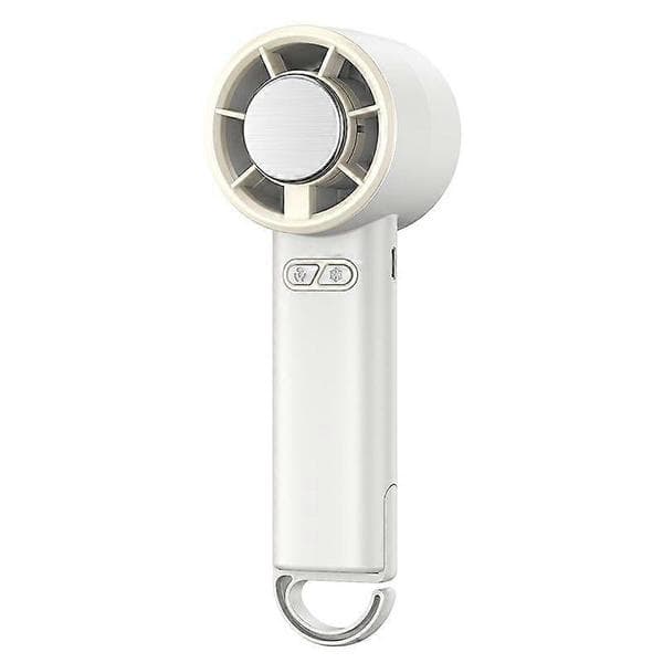 USB Håndholdt Iskjølevifte 5-Hastigheter Høy Turbo White