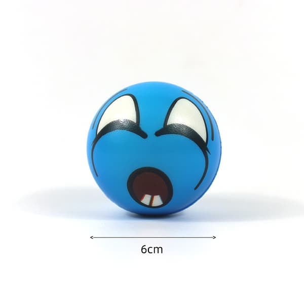 Anti-Stressbold 12 Styk Emoji Stressbolde Perfekt Stress