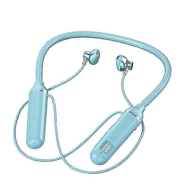 Nackband trådlöst bluetooth-headset blue