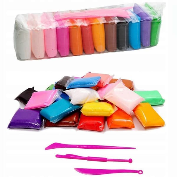 Plastelina Senso Clay polymeerivaahto 12 kpl 26s