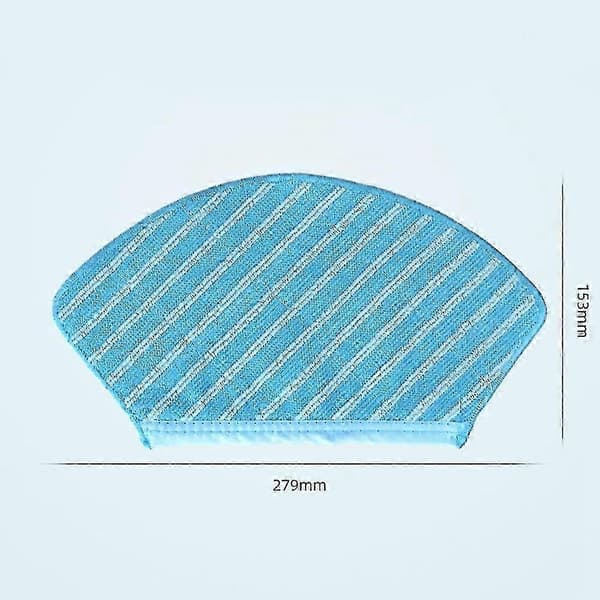 10 stk. Hepa-filter moppeklud til Midea M7/ I10/ M71cn / M7pro