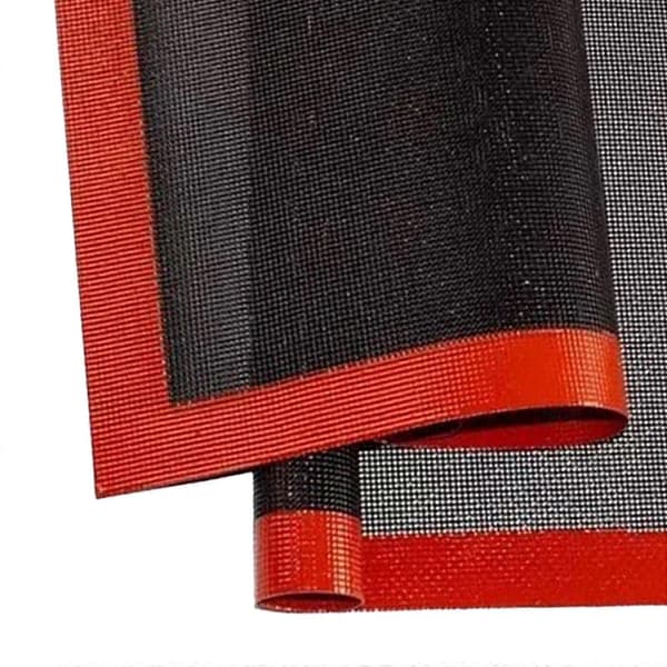 2 stk perforert silikonfiberglassmatte 30x40cm kjeks bakverk bakeunderlag