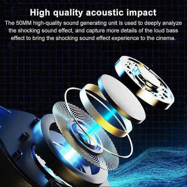 AULA S503 Headset RGB Kablet Gaming Hodetelefoner Not Specified