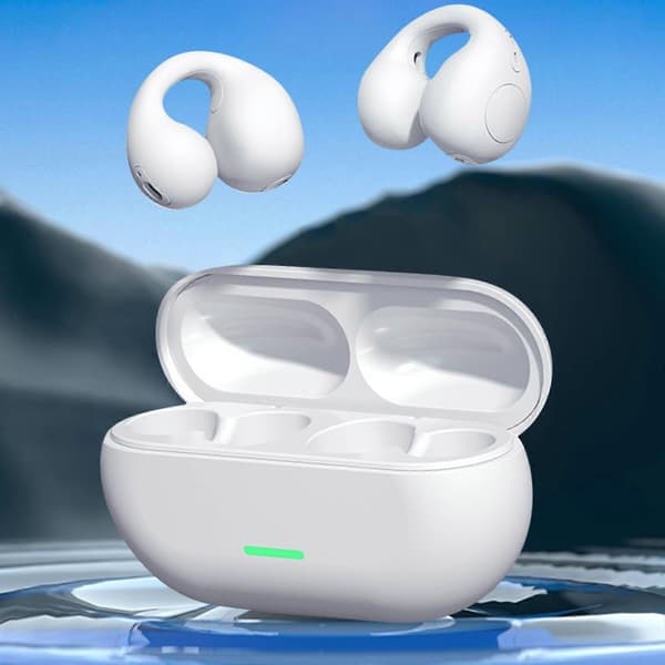 Bluetooth-headset, trådlöst Bluetooth 5.3-headset, stereoheadset med mikrofon, kompatibelt med mobiltelefoner.