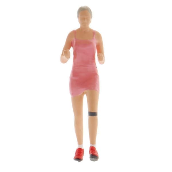 3x1/64 Modellfigurer Scenlöpare Figur Layout Diorama