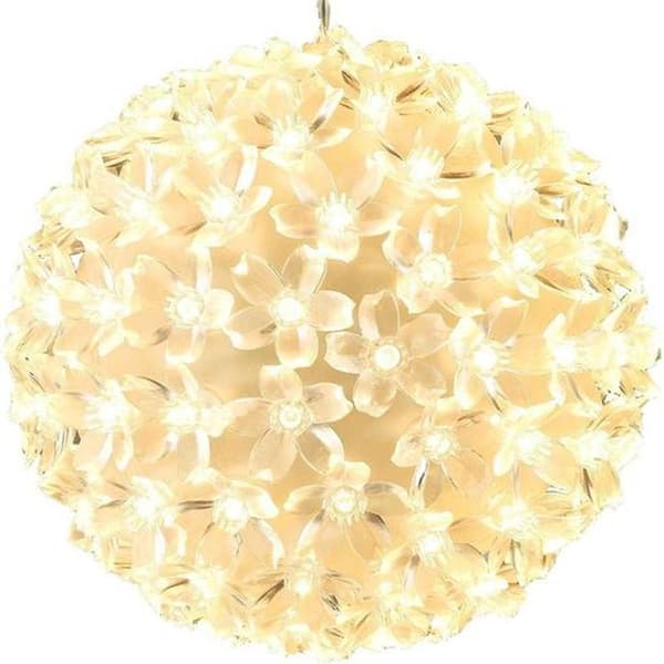 Bambelaa! 100 LED-lysboll lyskule varm hvit juledekorasjon kule