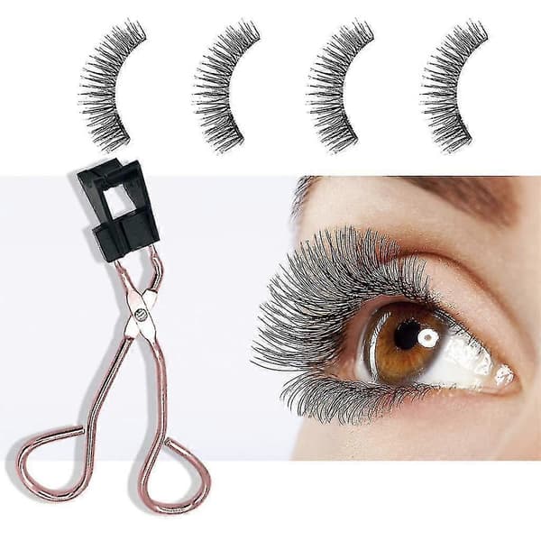 Magneettiripset, tekoripset rajaussarjan kanssa, 2 paria