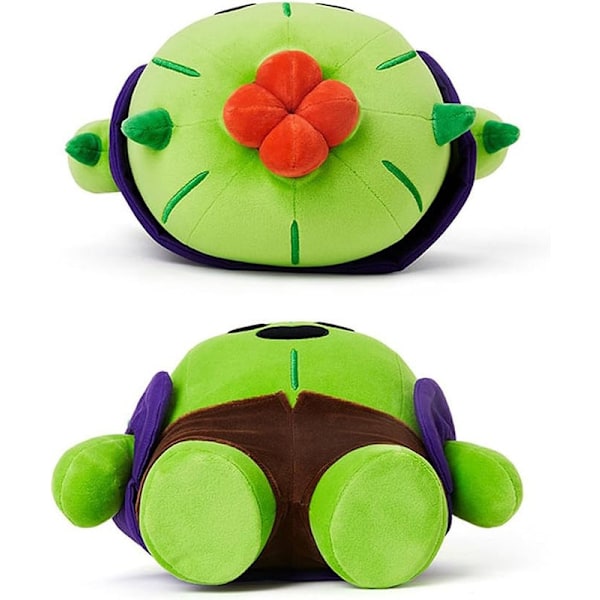 Brawl Stars Serie Plysch, Populära Skjutspelskaraktärer Perifera Plyschdockor, Gosiga Animefigurer Shelly/Pam/Spike/Crow/Leon/Poco Plysch