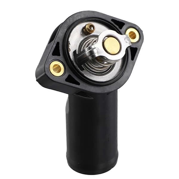 Termostat og hus kompatibel med JEEP Wrangler JK 2007-2011 3.8L 04666149AA 4666149AA Black