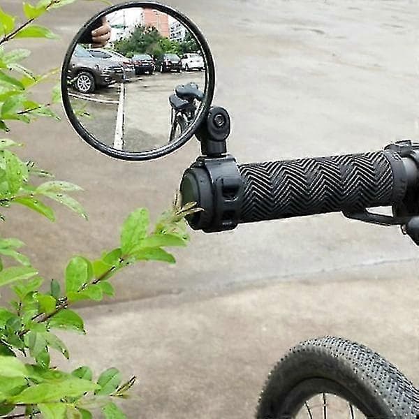 25-26 Justerbare Cykelspejle Bakspejle 2-pak Sort Sort
