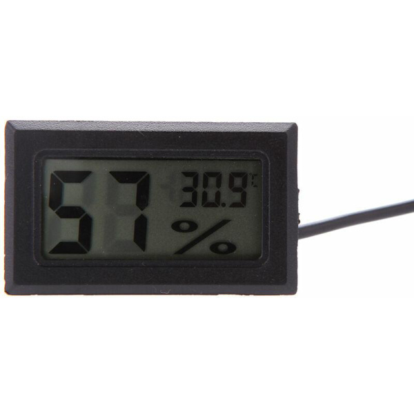 Termometer och hygrometer Minimum elektronisk termometer och hygrometer Digital display termometer och hygrometer med sond