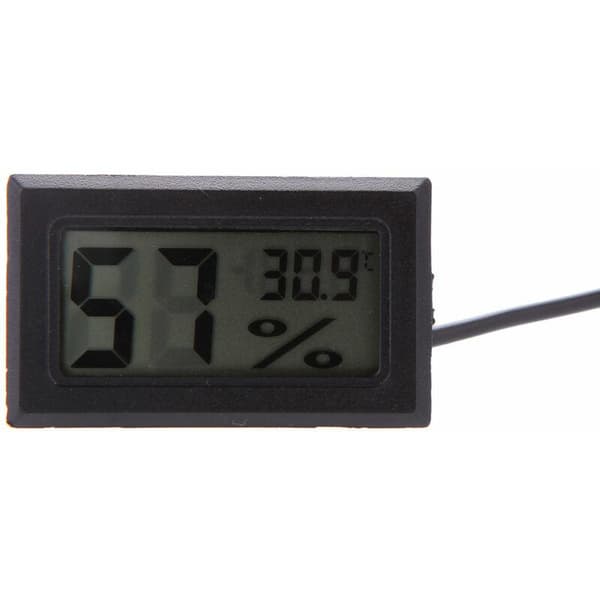 Termometer og hygrometer Minimum elektronisk termometer og hygrometer Digitalt display termometer og hygrometer med sonde