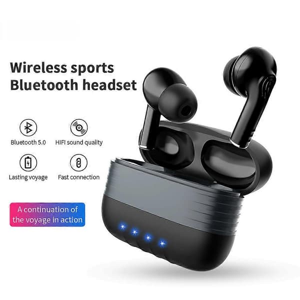 Langaton Bluetooth-kuuloke, in-ear Bluetooth-kuuloke White