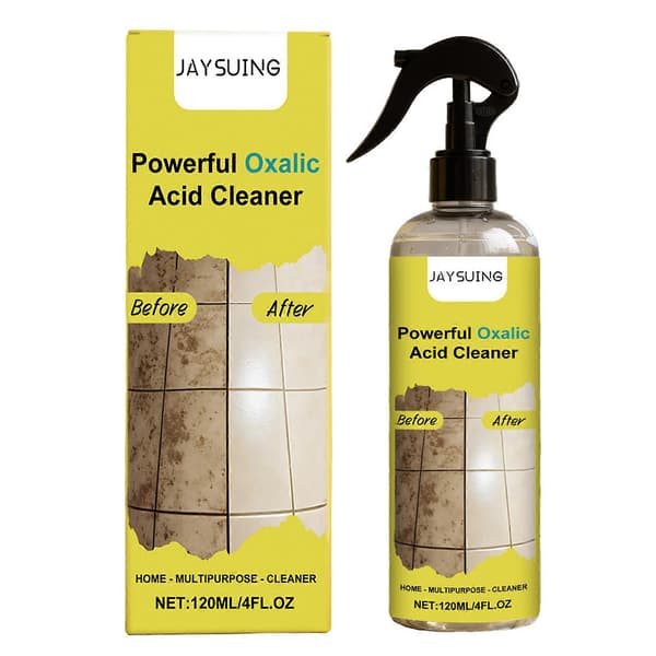 Kraftig oksalsyrerenser, multifunksjonell hjemmerenser, 120 ml sprayflaske 120ml