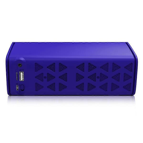 NewRixing NR-3021 TWS Bluetooth-høyttaler med hult trekantmønster Blue