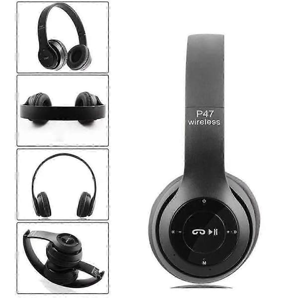 Uformelt hodesett – svart Bluetooth-hodesett