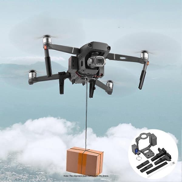 For Mavic 2 Pro Airdrop System Dropper Transport Payload Release Device Throwing System for Wedding, Fishing Bait Airdrop
