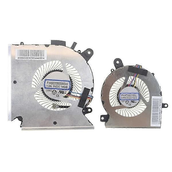 Effektiv CPU-kylare CPU GPU-kylfläkt för MSI Katana GF66 Pulse GL66 CPU and GPU fans