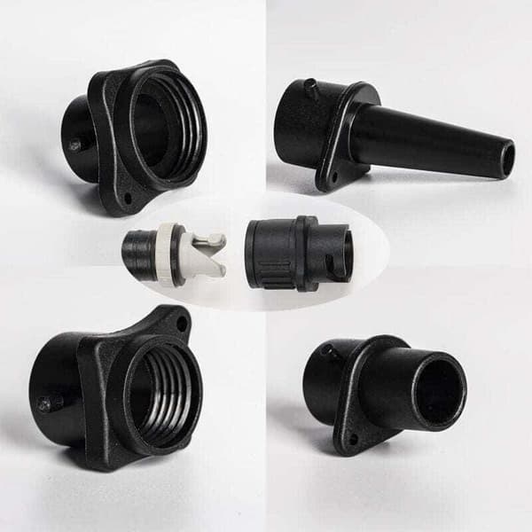 UlisemPump Adapter til Oppustelig Båd/SUP og Kite/Boston - til Konventionel Luftpumpe - Luftventiladapter