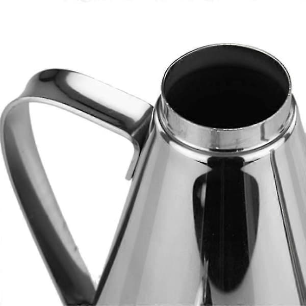 350 ml olivenoliedispenser, køkken i rustfrit stål olie-/eddikekande, olivenolieflaske, olivenopbevaring