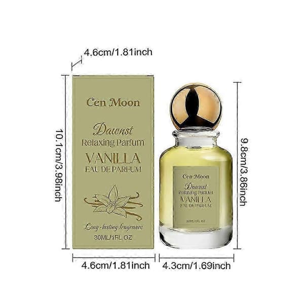 Amber Vanilj Parfym - Långvarig Doft, 100ml Eau de Parfum WS