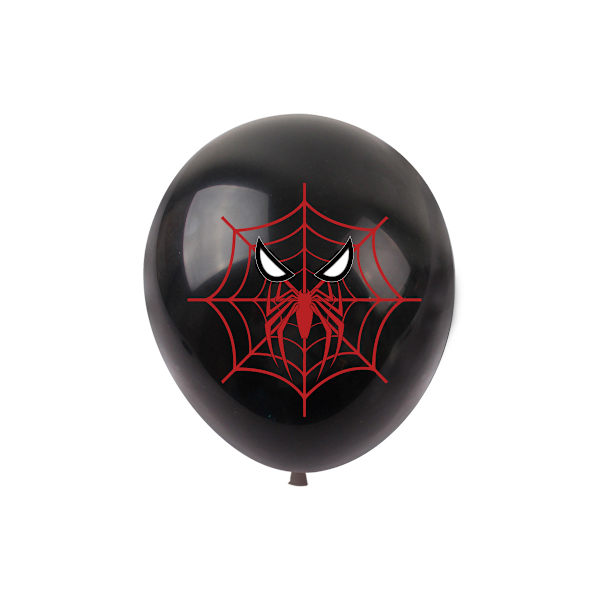 18 stk Spiderman tema barnebursdagsdekorasjon