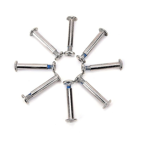 8x/set Inline Roller Axles Blades Screws Skate Wheel Bolts For Skate Shoes Shytmv