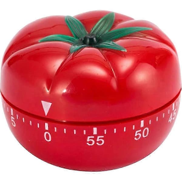 Køkken Madlavning Timer Tegneserie Køkken Timer Tomat Form Timer Bage Tid Påmindelse 6.3x4.5cm