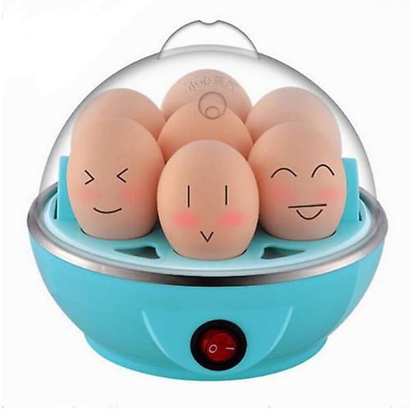Egg Dampet Egg Intelligent Multifunksjonell Eggkoker Automatisk Avstengning Anti-tørr Eggbrenningsmaskin Sett5 Set5