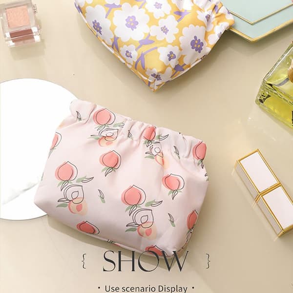 Waterproof Printed Storage Bag Mini Makeup Bag Cosmetic Bag 0.1