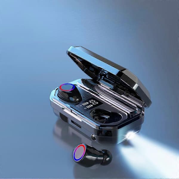 Bluetooth-hodesett digitalt display berørings-Bluetooth-hodesett 5.0