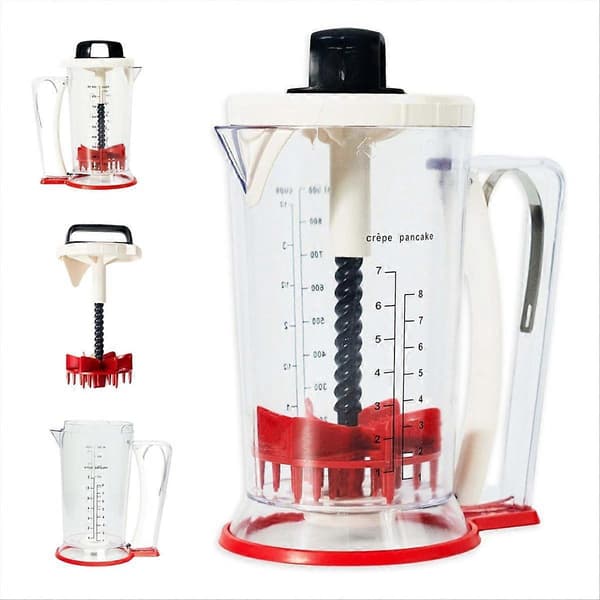 Røremaskin og dispenser - Pannekakerøre-dispenser - Pannekakedispenser - Røredispenser med Squ