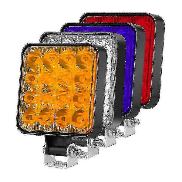 LED Super Sterk Flomlys Spot Arbeidslys Vanntett Flomlys For Lastebil Offroad White