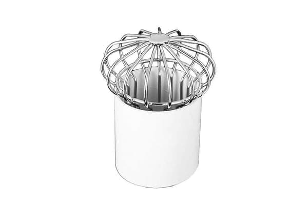 Takrennebeskyttelse Silnett Deksel Stopper Blader og Avfall Silver S