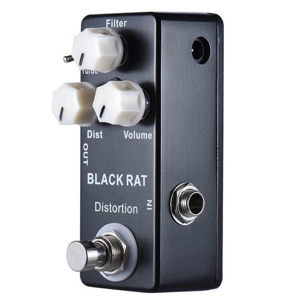 Mosky 2X Black RAT Distortion Mini Guitar Effektpedal