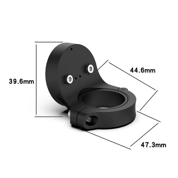 Radarholder kompatibel med Garmin Varia bagradar Sort Gen 2 Sort