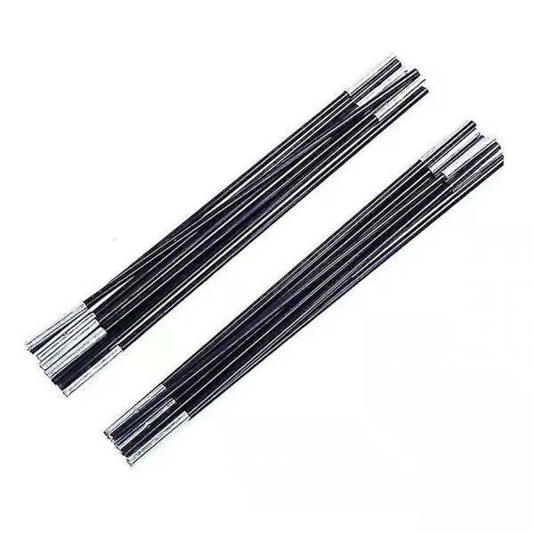 Universal Trampoline Fibre Glass Rods To Replace Top Pole / Metal Ring - W/ Caps -xx 14 feet