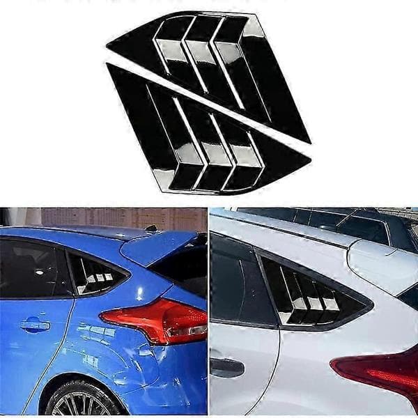 Sidofönsterjalusier för Focus St Rs Mk3 Hatchback 2012-2018 Tillbehör Scoop Cov