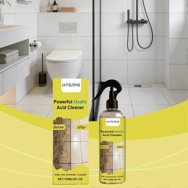 Kraftig oksalsyrerenser, multifunksjonell hjemmerenser, 120 ml sprayflaske 120ml
