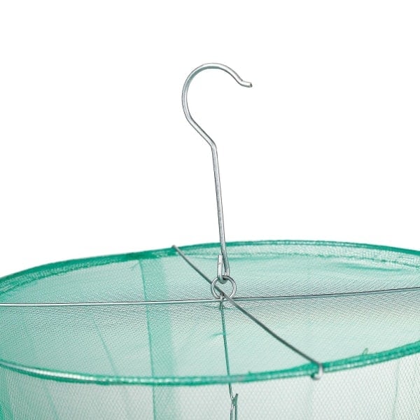 6 st/set Portabel Ranch Återanvändbar Flugfälla med Betesbricka Hängande Pe