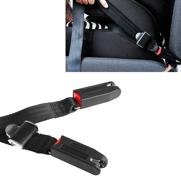 Bil Børnesikkerhed For Seat Isofix/til Lås Soft Interface Connecting Bæltefiksering