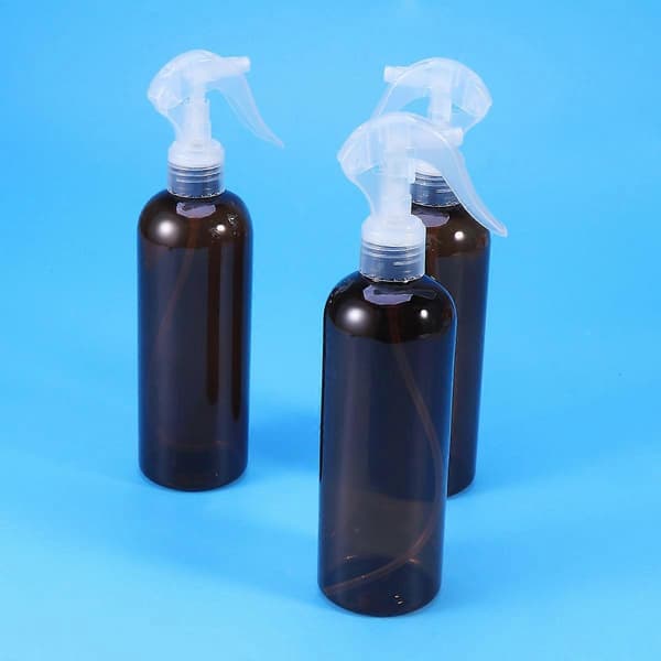 Hårstyling Sprayflaske for daglig bruk 3 stk 300 ml brun plast
