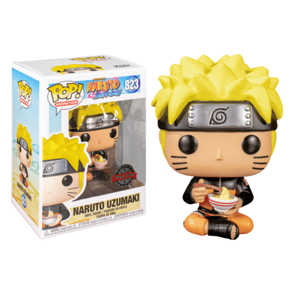 Naruto Uzumaki spiser nudler Eksklusiv spise 823 Pop Vin