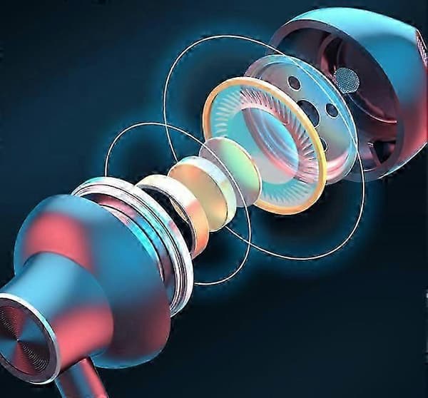 Nackband trådlöst bluetooth-headset blue